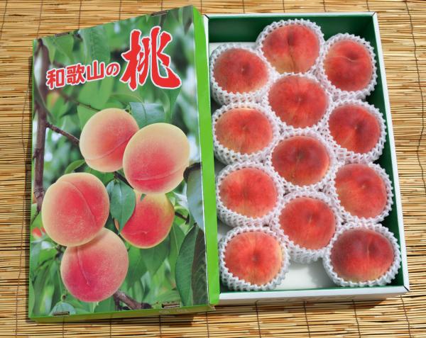 紀州白桃(4kg箱 11〜14個入り)　(完売)