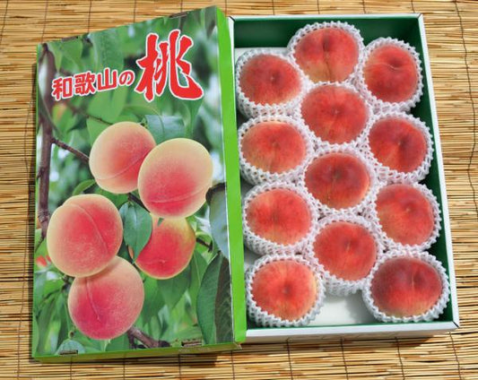 紀州白桃(4kg箱 11〜14個入り)　(完売)